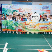 “迈开步 动出彩”湖南体彩举办社区运动会之羽毛球趣味运动会