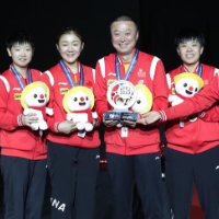 中国队夺得乒乓球亚锦赛女团冠军