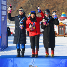 湖南运动员卯升梅获“十四冬”滑雪登山女子公开组短距离铜牌