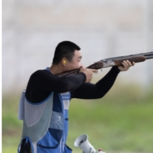 瞬间 | 欧阳一流获全国射击总决赛男子飞碟多向银牌