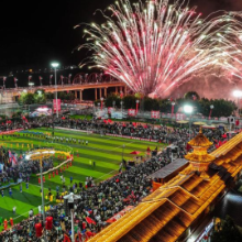 当“村超”遇见“村晚” 贵州“村超村晚”举行