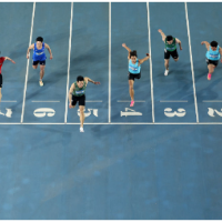 全国室内田径大奖赛南京站开赛