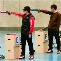 射击队奥运选拔赛第三场：张博文夺冠