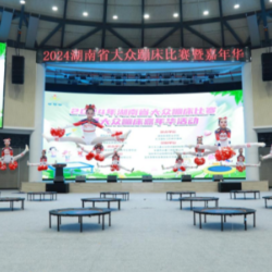 玩转“蹦床+”首创趣味比赛形式 2024年湖南省大众蹦床比赛落幕