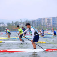 天子湖上千帆竞 中国桨板超级联赛走进湖南邵阳