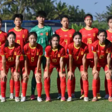 中国U17女足赴日本拉练