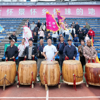 视频｜怀化会同啦啦队加紧排练助威湘超