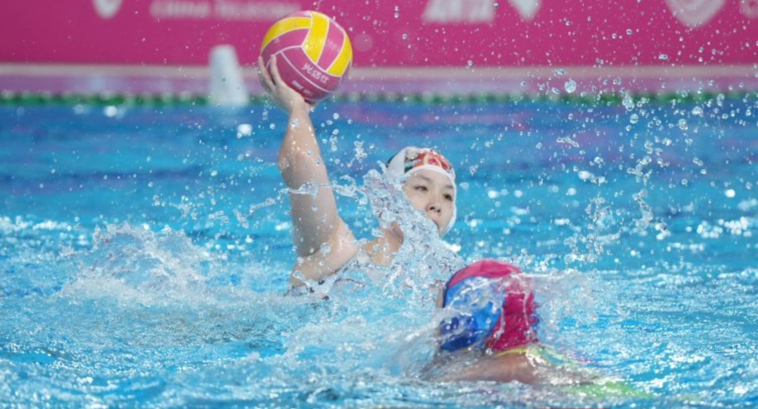 快门湘见 | 女子水球小组赛：湖南不敌天津