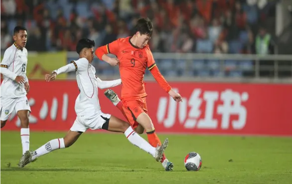 U17亚洲杯预选赛中国队14:0狂胜东帝汶队