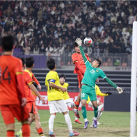 U17亚洲杯预选赛中国队12:0大胜文莱队