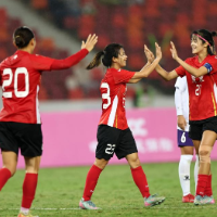 十五运会女足成年组开赛 广东队迎“开门红”