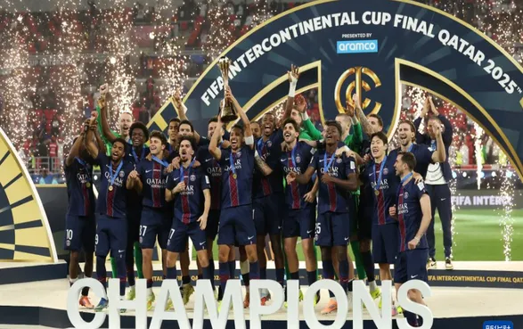 巴黎圣日耳曼队夺得洲际杯冠军