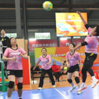 34支代表队共享运动盛会 第三届湖南省县域气排球比赛常德开赛