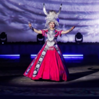 湖南歌手阿苗千千应邀参加“三月三”国际民歌邀请赛展演