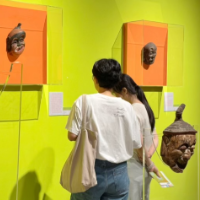 展览还能这么玩？傩面具艺术体验展在湖南美术馆开展