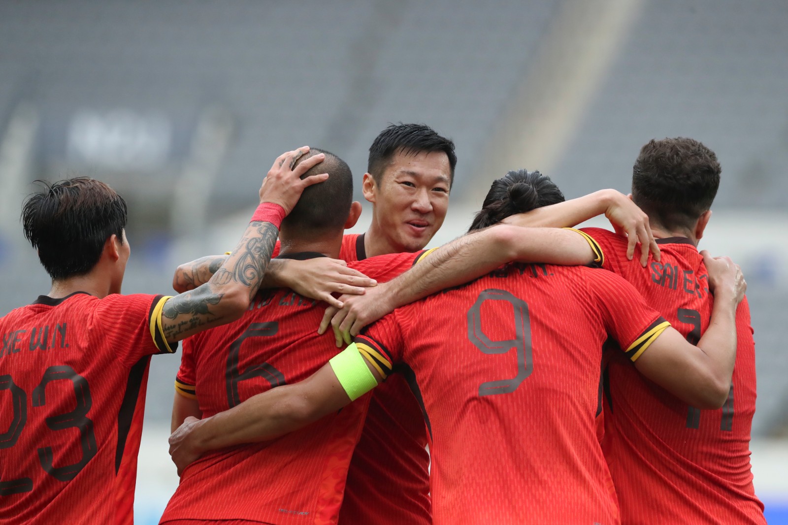 足球东亚杯：中国队胜中国香港队（1）XxjpseC007269_20250715_PEPFN0A001.JPG