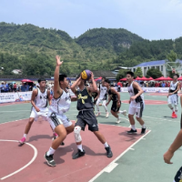 湖南“茶BA”青少年篮球邀请赛暨村厨村艺村集活动火热启幕
