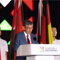 国际世界运动会协会主席：“感谢成都，你们创造了历史！”