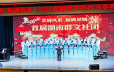 共迎新春！十余支湖南群文社团登台献艺展风采