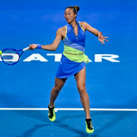 郑钦文止步WTA多哈站16强