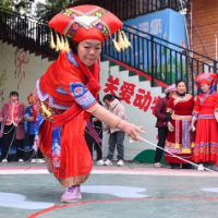 图集｜全民健身——赛陀螺 庆新春