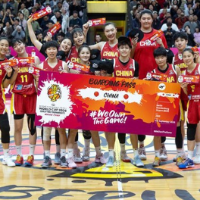 中国女篮艰难战胜捷克队 晋级世界杯正赛