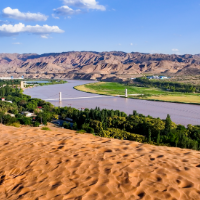 这里有沙漠、黄河、星空 宁夏中卫向长沙发出“塞上之约”