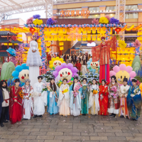 百人食春饼、游花街……长沙世界之窗妇女节开启春日游园会活动