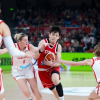 中国女篮武汉热身赛战胜捷克队