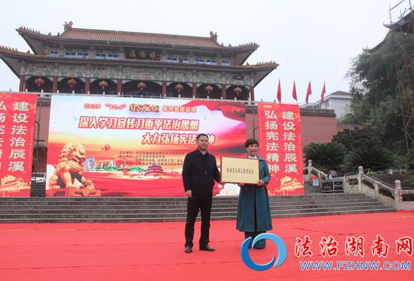 辰溪县开展“12·4”国家宪法日集中宣传活动