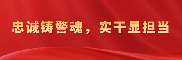 专栏 | 忠诚铸警魂，实干显担当