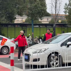 平安天心｜“神兽回笼”，交通安全劝导员同步上岗