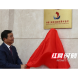 湖南自贸试验区举行标识建筑物和铭牌揭牌仪式