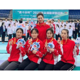 湖南高速蹦床队新赛季开门红 两金一铜结束全锦赛征途