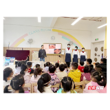 “减盐减油” 从娃娃抓起，长沙商贸学子送健康课进幼儿园