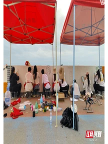 青春画笔绘绿洲