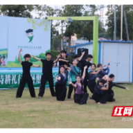 湘约秧田传乡音|湖南信息学院“诗耕礼行”实践团赴浏阳博士村开展文艺展演