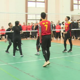 2020年湘潭县全民健身气排球比赛举行