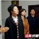 张迎春率队夜访突查征拆工作