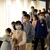 湘潭市中小学生主题书法绘画大赛优秀作品展开展