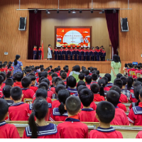韶山学校小学部和新疆两所学校云端牵手开展烈士纪念日活动