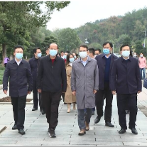 省政府副秘书长季心诠到韶山调度红博会相关筹备工作