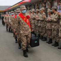韶山市欢送新兵入伍