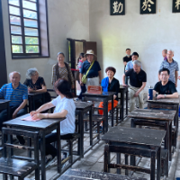 省黄埔军校同学会湘乡行：缅怀先烈 讴歌时代