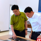 湘潭市领导周晓理到湘潭经开区开展联企行动