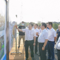 刘志仁调研湘江水上旅游客运规划和沿线文旅项目开发工作并检查万楼项目安全生产情况