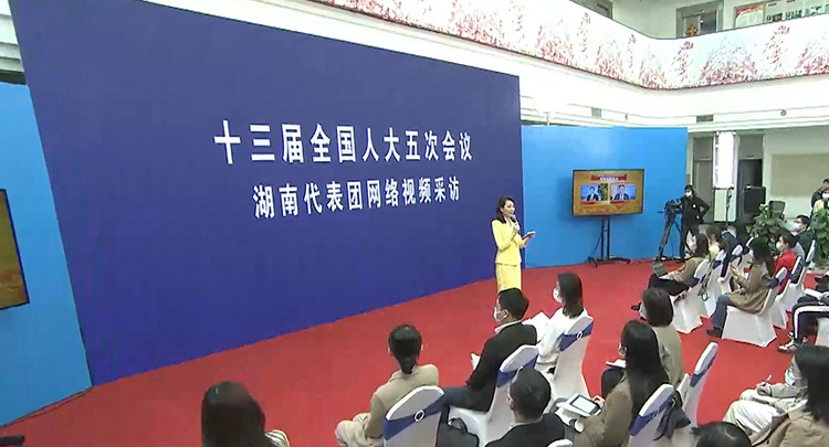 两会集锦丨湖南代表团举行第二场网络视频集中采访