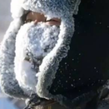 边防战士满脸冰霜让人心疼