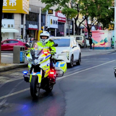 常德首支女骑警队亮相：移动的“平安线”城市的“新名片”