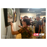 《梦·十年》秦宏伟油画风景展在常德市文化馆开幕